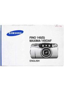 Samsung Fino 145 manual. Camera Instructions.